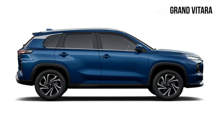 Maruti Grand Vitara side profile